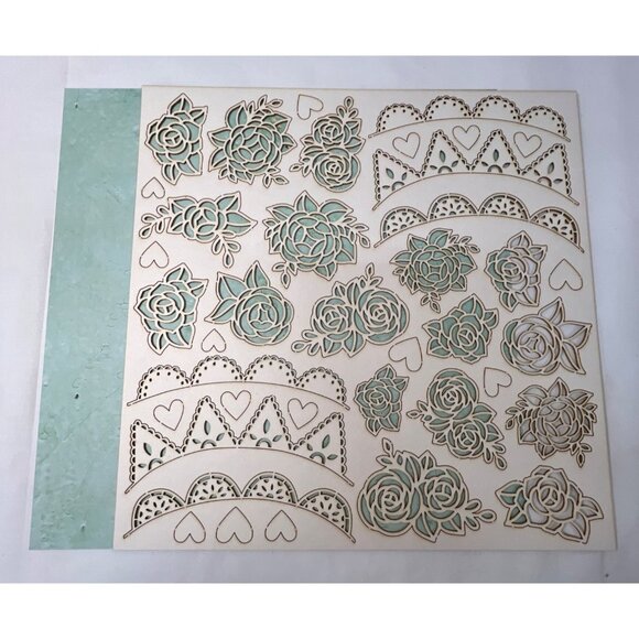 Mintay Chippies Chipboard Decor Elements Spring Set MT-CHIP2-D46 - Picture 2 of 4